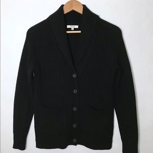 Madewell Shawl-Collar Rib Cardigan Sweater